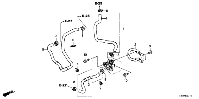 2015 Honda Accord Hybrid Bolt-Washer (6X32) Diagram for 934050603204