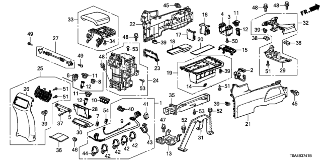 2016 Honda CR-V  Screw Tap (P0)4X12 Diagram for 83470T0AU11