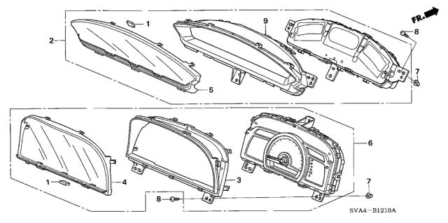 2008 Honda Civic Rubber, Stopper Diagram for 37115SCVA01