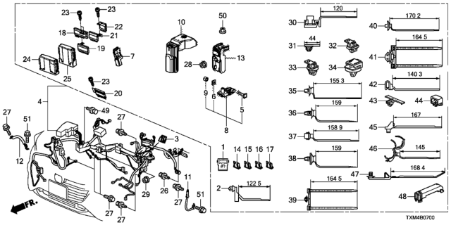 2021 Honda Insight  Bolt-Washer (6X14) Diagram for 934010601408
