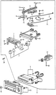 1985 Honda Accord Screw, Tapping (4X10) Diagram for 9390334280