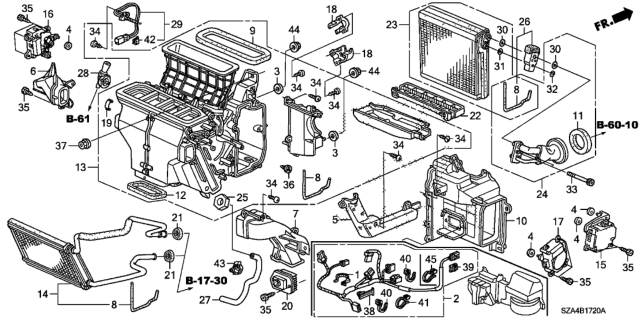 2012 Honda Pilot  Transistor, Power Diagram for 79330SDGW51