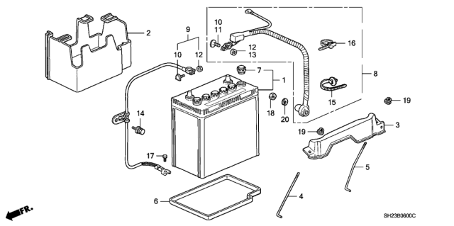 1989 Honda CRX  Plug, Vent (Mf) (Yuasa) Diagram for 31542SA5663