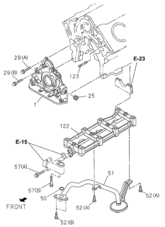 1999 Honda Passport  Bolt (6X35) Diagram for 0286806350
