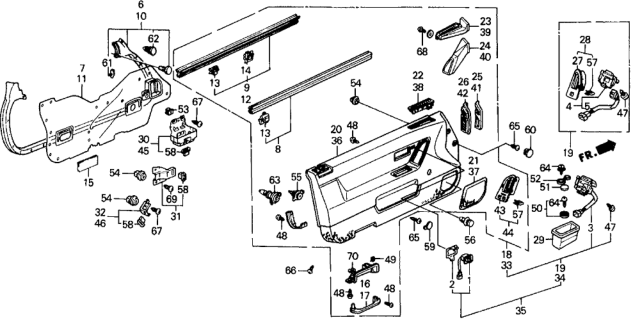 1988 Honda Prelude Screw, Tapping (5X12) Diagram for 9390345280