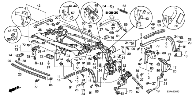 2009 Honda S2000 Bolt-Washer (8X16) Diagram for 934060801608