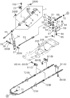 1994 Honda Passport  Nut Exh Manif Diagram for 0911105100