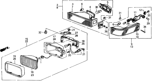 1989 Honda Prelude Screw, Tapping (4X10) Diagram for 9390134220