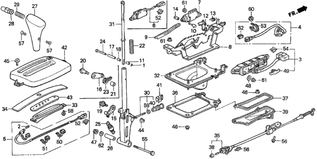 1994 Honda Del Sol  Bolt, Hex. (6X55) Diagram for 92201060550H