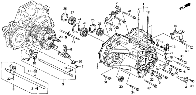 1993 Honda Accord Bolt, Special (5X12) Diagram for 90010PA9000