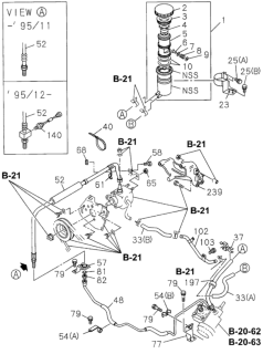 1996 Honda Passport  Spring, Oil Tank Diagram for 5095800881