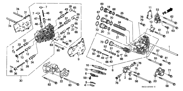 1991 Honda Civic  Ball, Steel (#7) (7/32) Diagram for 9621107000