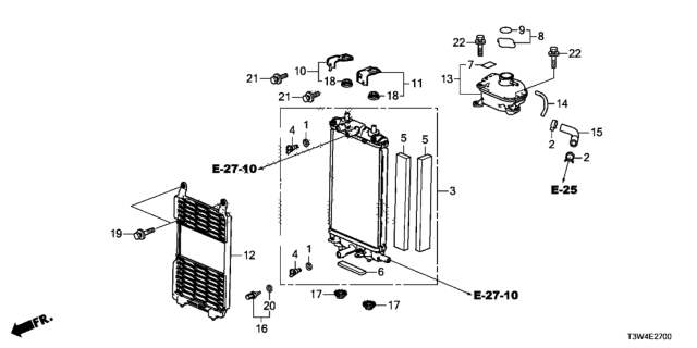 2015 Honda Accord Hybrid  Petcock, Drain (Toyo) Diagram for 1J0115K0004