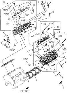 1994 Honda Passport  Plug Thermometer Diagram for 8973695521