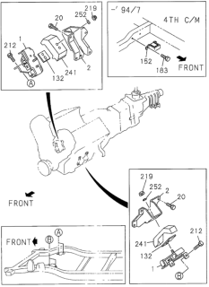 1997 Honda Passport  Cover, R. Diagram for 8971378330