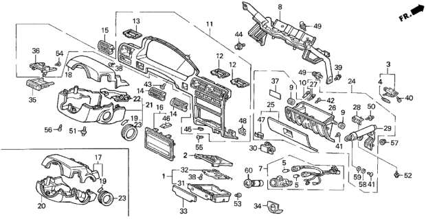 1993 Honda Accord Screw-Washer (4X12) Diagram for 938910401207