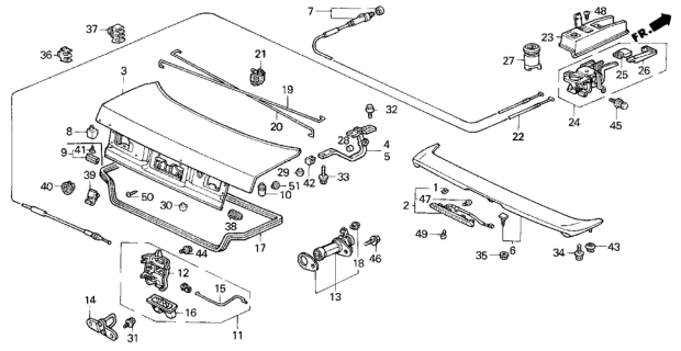 1993 Honda Accord Screw, Tapping (5X12) Diagram for 93903452J0