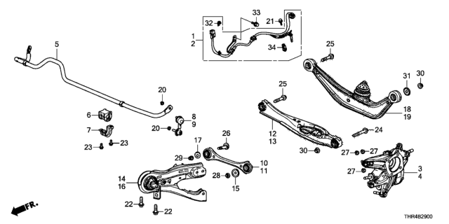 2020 Honda Odyssey  Plate, Cam Diagram for 52388STKA01