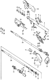 1979 Honda Accord  Screw, Tapping (4X16) Diagram for 9390124410