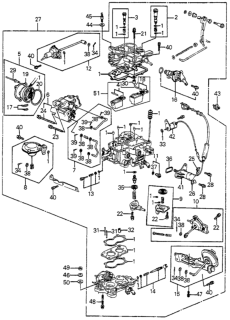 1985 Honda Accord Screw-Washer (5X14) Diagram for 938920501408