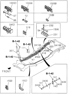 1995 Honda Passport  Pipe, Vacuum Diagram for 8971161531