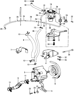 1976 Honda Civic  Screw, Pan (6X10) Diagram for 93500060100H