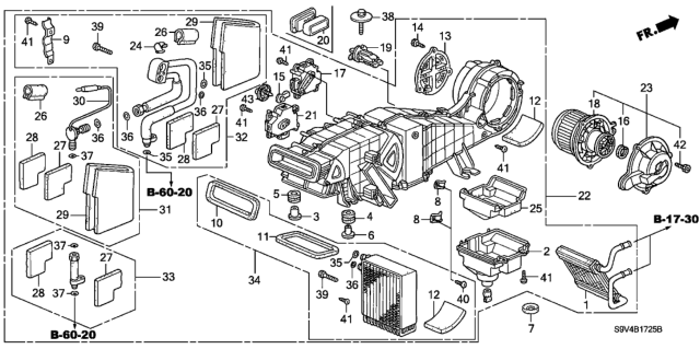 2007 Honda Pilot  Insulator A, Expansion Diagram for 80216S0XA51