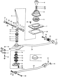 1981 Honda Civic  O-Ring (11X1.9) (Nok) Diagram for 91303HA0004