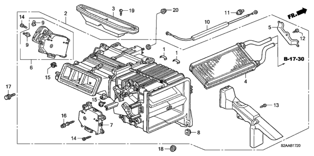 2008 Honda S2000 Screw-Washer (4X16) Diagram for 90133S2A003