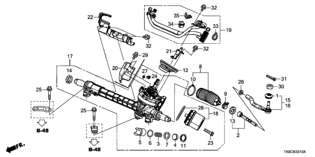 2015 Honda Civic  Bolt, Flange (8X30) Diagram for 90102TR0A01
