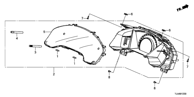 2017 Honda CR-V Knob (Select) Diagram for 78150TLCA01