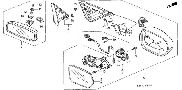 2005 Honda Insight  Screw (3X16) Diagram for 90145S04006