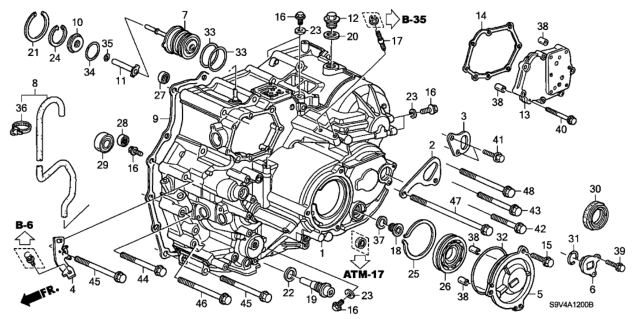 2007 Honda Pilot  Bolt, Flange (12X110) Diagram for 957011211008