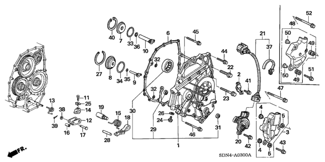 2004 Honda Accord  Pipe B, Feed Diagram for 22715PRP000