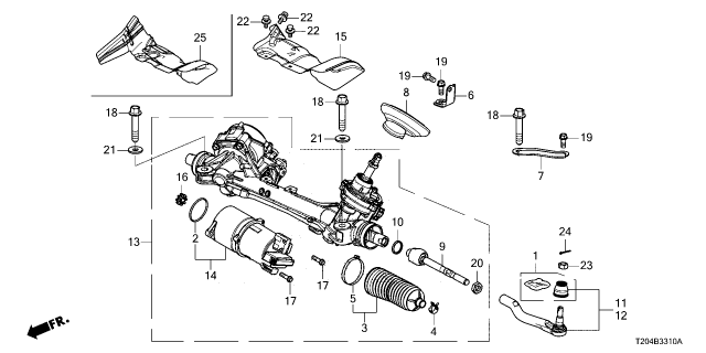2023 Honda Civic MOTOR Diagram for 53660T22A04