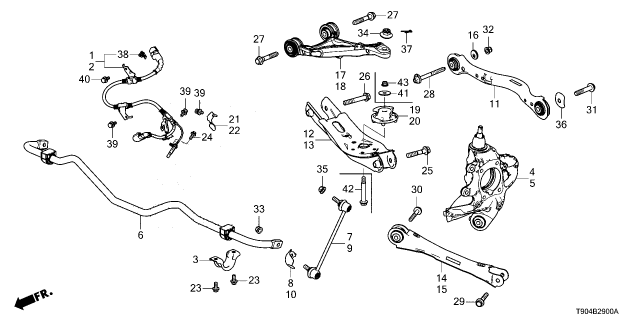 2023 Honda Pilot NUT (12MM) Diagram for 90215S3N003