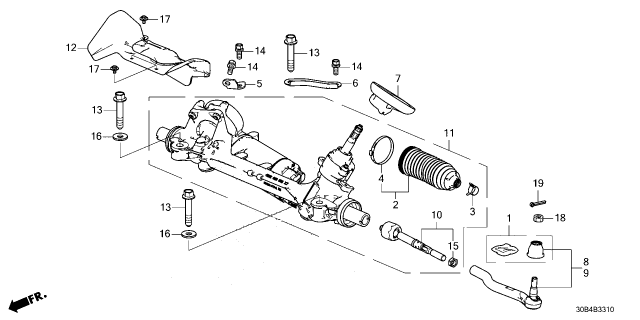 2023 Honda Accord Hybrid PLATE, P/S HT/BAF Diagram for 5369230AA00