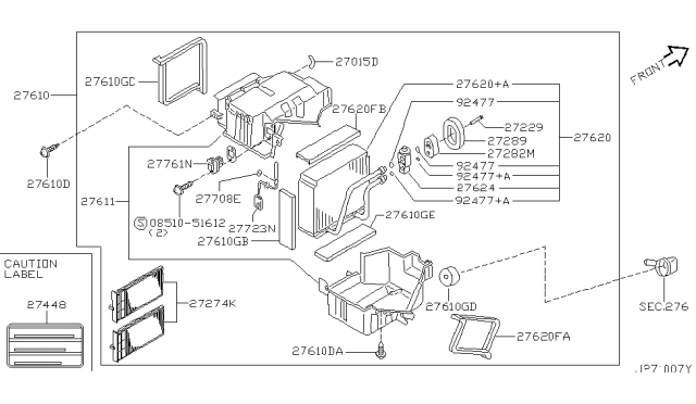 2003 Infiniti QX4  Valve-Expansion Diagram for 922004Y800