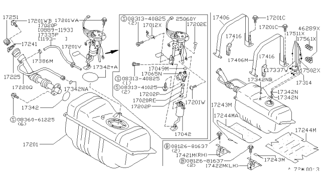 1994 Infiniti Q45  Bolt Diagram for 0112104831