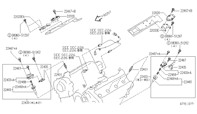 1995 Infiniti Q45  Screw Diagram for 0836051297