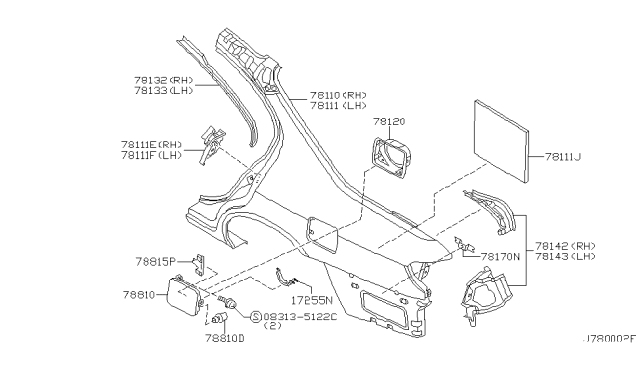 2004 Infiniti I35 Screw-Pan Hd, Pp W/PW Diagram for 083135122C