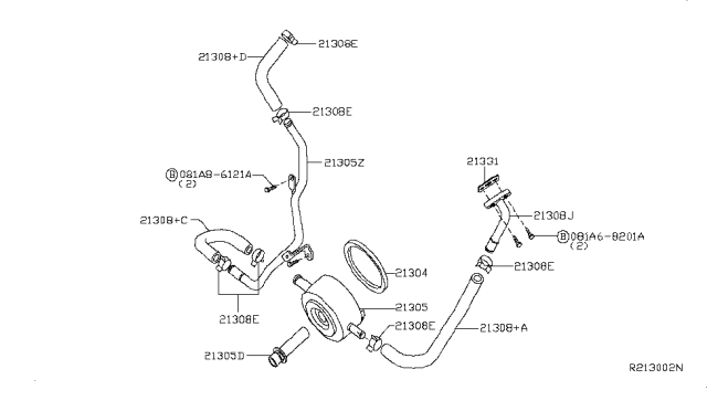 2006 Infiniti QX56  Connector Diagram for 140757S000