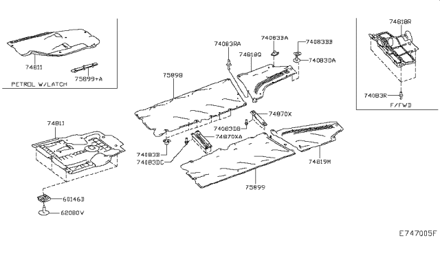 2018 Infiniti QX30  Screw Diagram for N50305DC1C