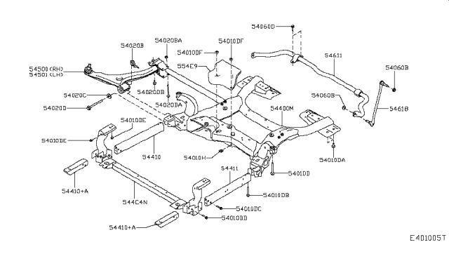 2018 Infiniti QX30  Grommet Diagram for N50915DA0A