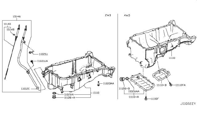 2019 Infiniti Q60 Bolt Diagram for 01125HG02B