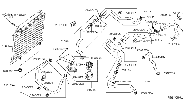 2017 Infiniti QX60  Clip Diagram for 925551P100