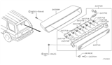 Diagram for 2003 Infiniti QX4 High Mount Lamps