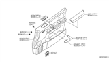 Diagram for 2006 Infiniti QX56 Interior Trim - Front Door