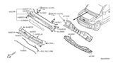 Diagram for 2005 Infiniti QX56 Cowl