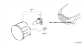 Diagram for 2010 Infiniti EX35 Fog Lamps